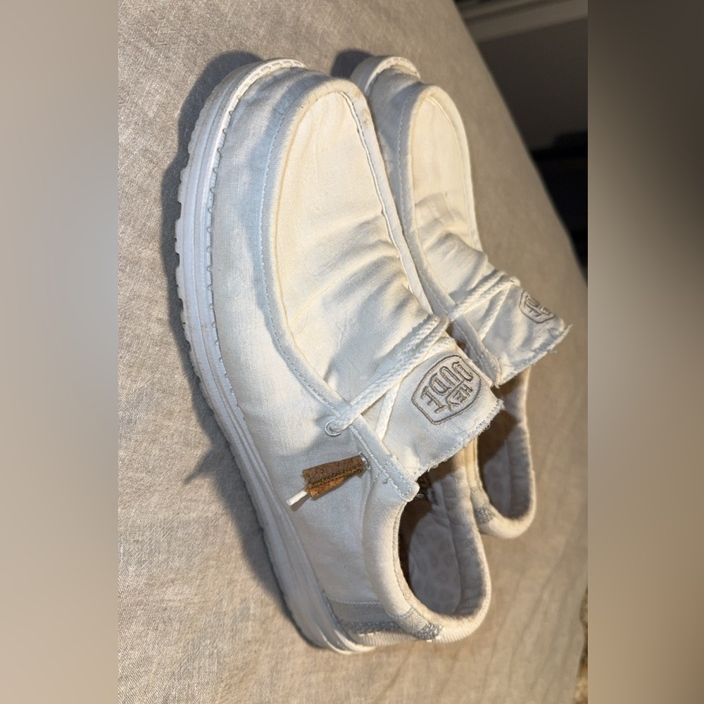 Hey Dude White Casual Shoes
